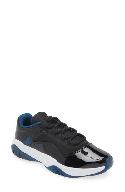 Jordan Air  11 Cmft Low Sneaker In Black/ French Blue/ White