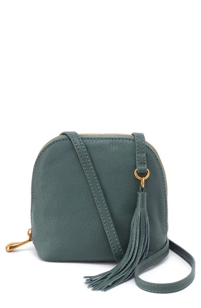 Hobo Nash Calfskin Leather Crossbody Bag In Sage Leaf