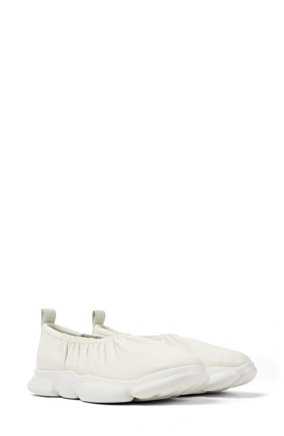 Camper Karst Slip-on Trainer In White