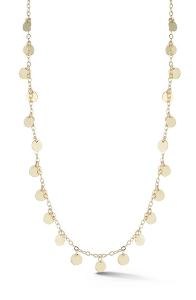 Ember Fine Jewelry 14k Gold Disc Necklace