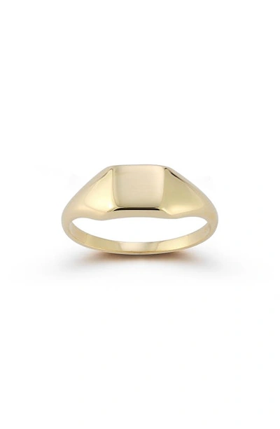 Ember Fine Jewelry 14k Yellow Gold Square Signet Ring