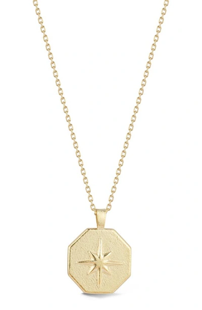 Ember Fine Jewelry 14k Gold Medallion Pendant Necklace