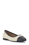 Vince Camuto Minndy Flat In Creamy White