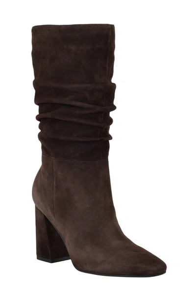 Guess Yeppy Slouch Boot In Brown