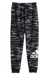 Adidas Originals Boys' Aop Liquid Camouflage Jogger Pants - Big Kid In Black