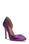 Jessica Simpson Prizma 8 Half D'orsay Pump In Purple