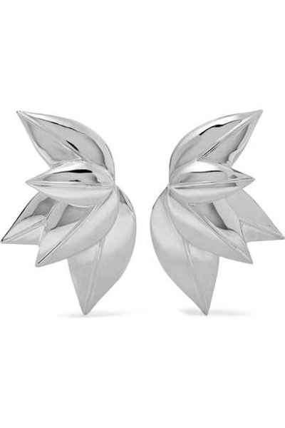 Meadowlark Silver Earrings
