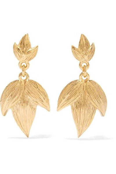 Meadowlark Gold-plated Earrings