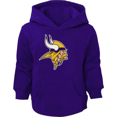 Outerstuff Kids' Toddler Purple Minnesota Vikings Logo Pullover Hoodie