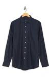 Rodd & Gunn Martinborough Long Sleeve Cotton Button-up Shirt In Indigo