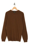 Rodd & Gunn Wool & Cashmere Crewneck Sweater In Ginger