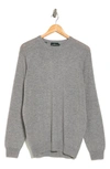 Rodd & Gunn Wool & Cashmere Crewneck Sweater In Smoke