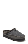 Nordstrom Rack Jack Faux Shearling Lined Clog Slipper In Grey Depths