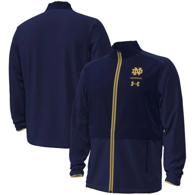 Under Armour Navy Notre Dame Fighting Irish 2023 Aer Lingus College Football Classic Full-zip Jacket