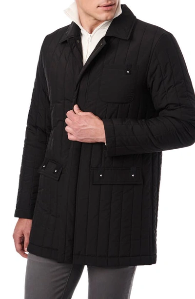 Bernardo Quilted Jacket In Black