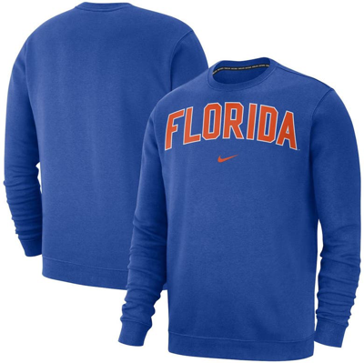 Nike Royal Florida Gators Club Fleece Sweatshirt