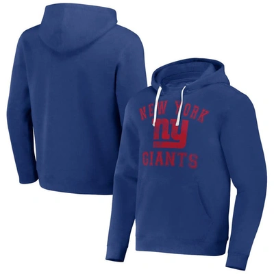 Nfl X Darius Rucker Collection By Fanatics Royal New York Giants Coaches Pullover Hoodie
