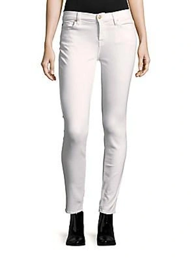 7 For All Mankind Gwenevere Skinny Ankle Jeans In White