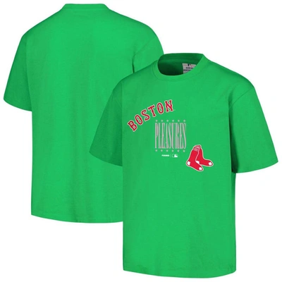 Pleasures Green Boston Red Sox Repurpose T-shirt
