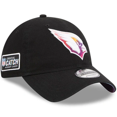 New Era Black Arizona Cardinals 2023 Nfl Crucial Catch 9twenty Adjustable Hat
