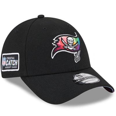 New Era Black Tampa Bay Buccaneers 2023 Nfl Crucial Catch 9forty Adjustable Hat