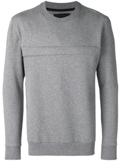 Blood Brother Luck Sweatshirt In Grey