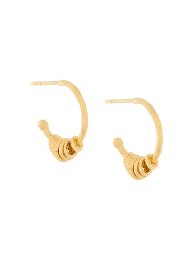 Wouters & Hendrix My Favourite Series Of Hoops Earrings In Gold