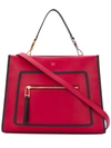 Fendi Runaway Tote - Red