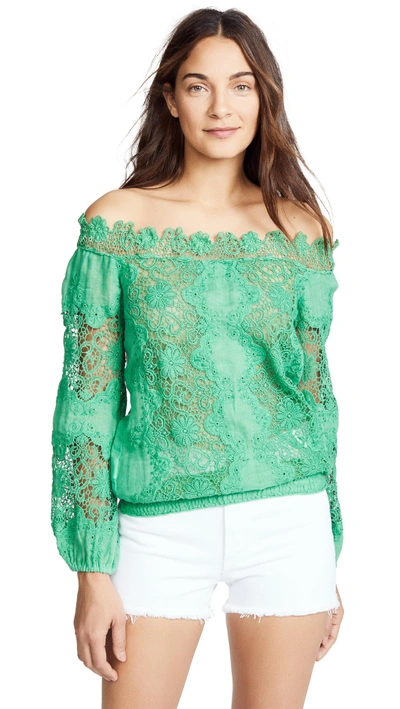 Temptation Positano Nias Top In Kelly Green