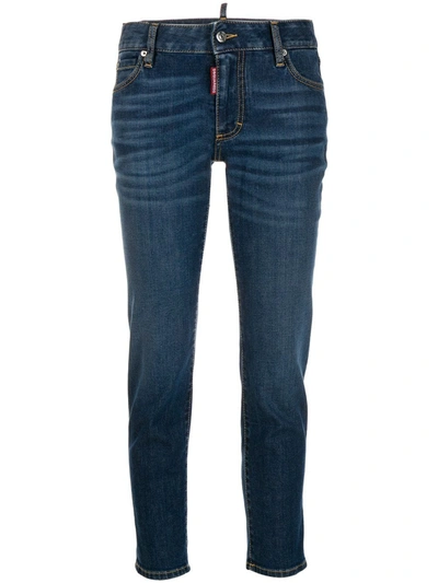 Dsquared2 Blue Plain Wash Jennifer Jeans