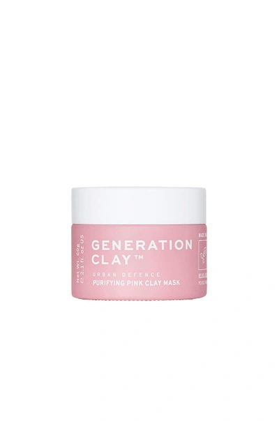 Generation Clay Urban Defense Purifying Pink Clay Mask In N,a