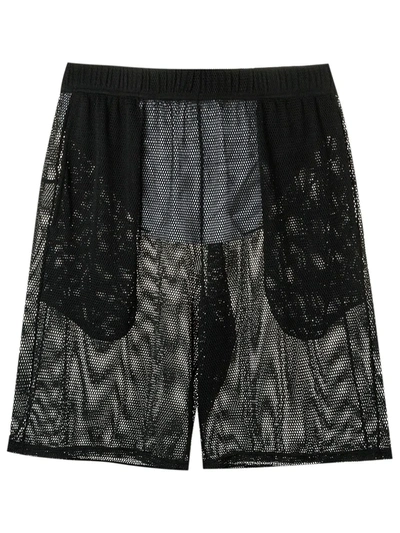 Amir Slama Mesh Swim Shorts In Black