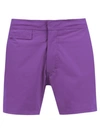 Amir Slama Mid Rise Swim Shorts In Purple