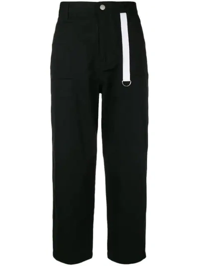 Helmut Lang Classic Straight-leg Trousers In Black