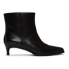 3.1 Phillip Lim Agatha Patent-leather Ankle Boots In Ba001 Black
