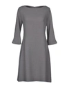 Antonelli Short Dress In Grey