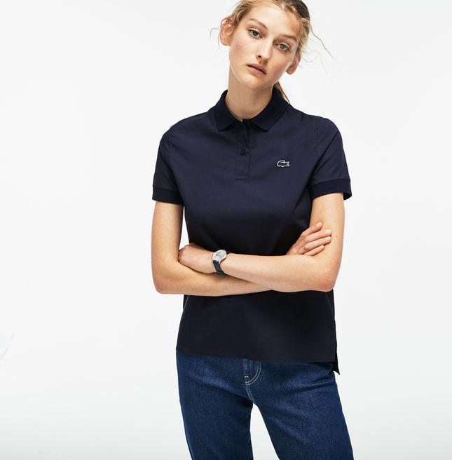 lacoste dark blue polo