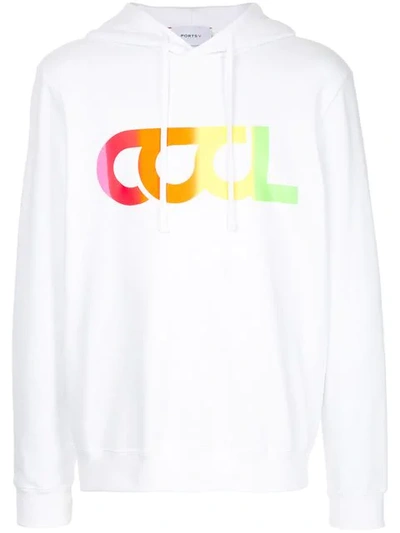 Ports V Cool Summer Hoodie In White