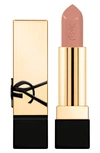 Saint Laurent Rouge Pur Couture Caring Satin Lipstick With Ceramides In Beige Trench
