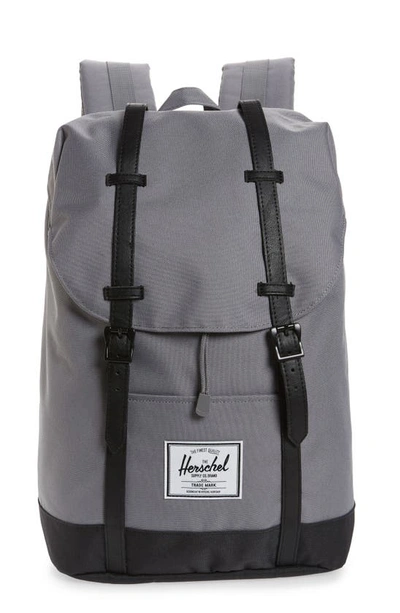 Herschel Supply Co 'retreat' Backpack In Grey/ Black