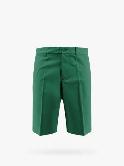 J. Lindeberg Bermuda Shorts In Green