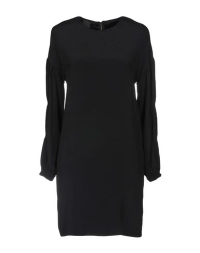Pinko Short Dresses In Black