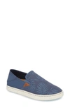 Olukai 'pehuea' Slip-on Sneaker In Vintage Indigo/ Palm Fabric