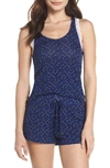 Honeydew Intimates All American Lace Trim Short Pajamas In Midnight Moon