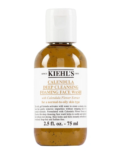 Kiehl's Since 1851 1851 Calendula Deep Cleansing Foaming Face Wash 2.5 Oz. In Size 8.5 Oz. & Above