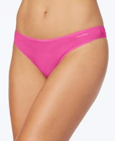 Calvin Klein Cotton Form Bikini Qd3644 In Sophie Pink