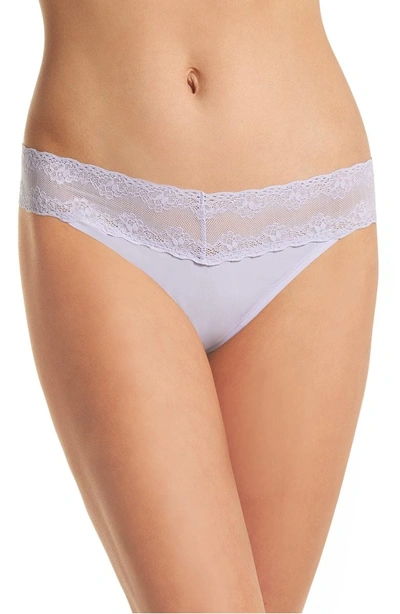 Natori Bliss Perfection Thong In Misty Lilac