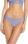 B.tempt'd By Wacoal B. Adorable Thong In Blue Ice