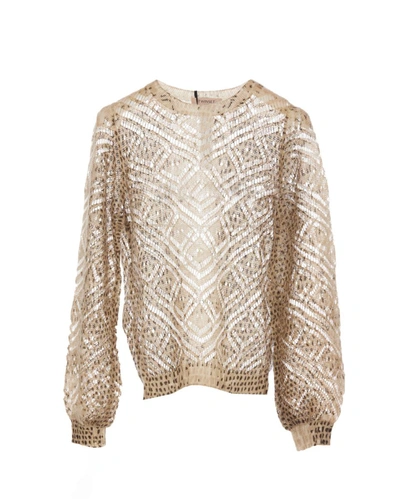 Twinset Twin-set Sweaters In Golden