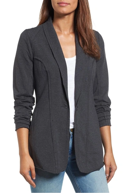 Nic + Zoe The Perfect Jacket In Phantom Heather